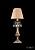 Лампа настольная  Bohemia Ivele Crystal  арт. 7003/1-33/FP/SH37-160