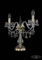 Настольная лампа  Bohemia Ivele Crystal  арт. 1409L/2/141-39/G